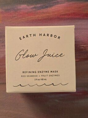 Glow Juice by Earth Harbor Refining Enzyme Mask-Brand New